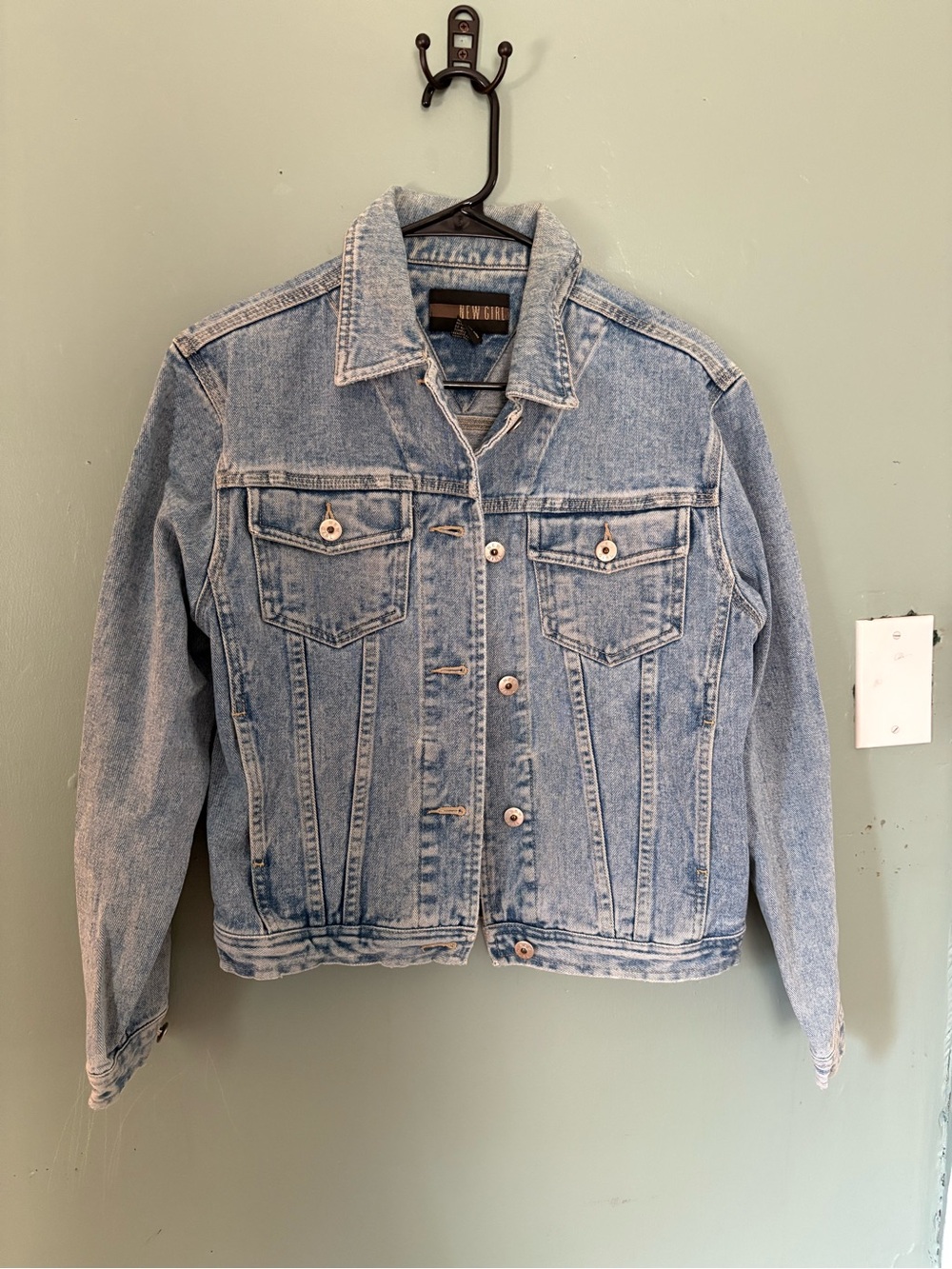 Light Wash Denim Jacket -